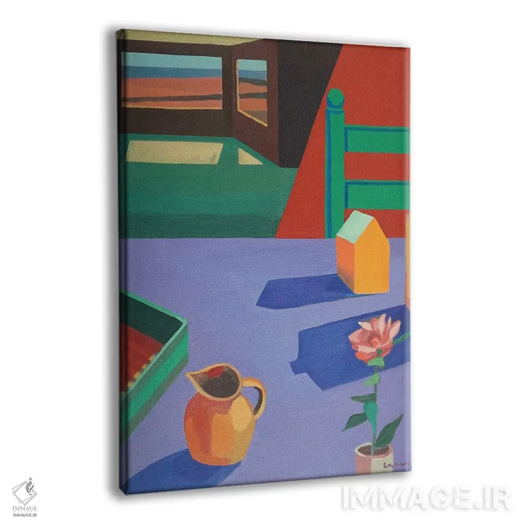 تابلو دکوراتیو لانه پرنده اثر پتی راجرز - نمای پرسپکتیو محصول