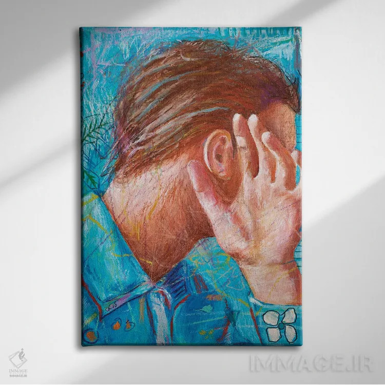 تابلو دکوراتیو گاهی اوقات اثر کریس روبوراس - نمای روبهرو روی دیوار