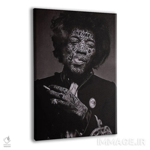 تابلو دکوراتیو جیمی اثر آر.اس. آرتیست - نمای پرسپکتیو محصول