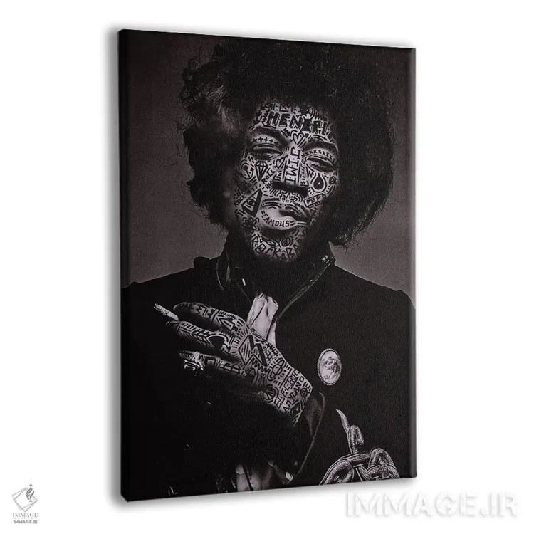 تابلو دکوراتیو جیمی اثر آر.اس. آرتیست - نمای پرسپکتیو محصول