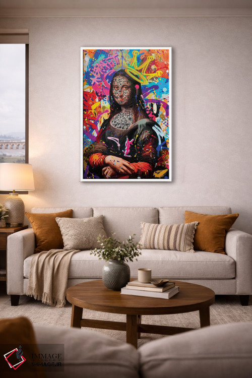 تابلو دکوراتیو ملکه مونا اثر آر.اس. آرتیست - D3W