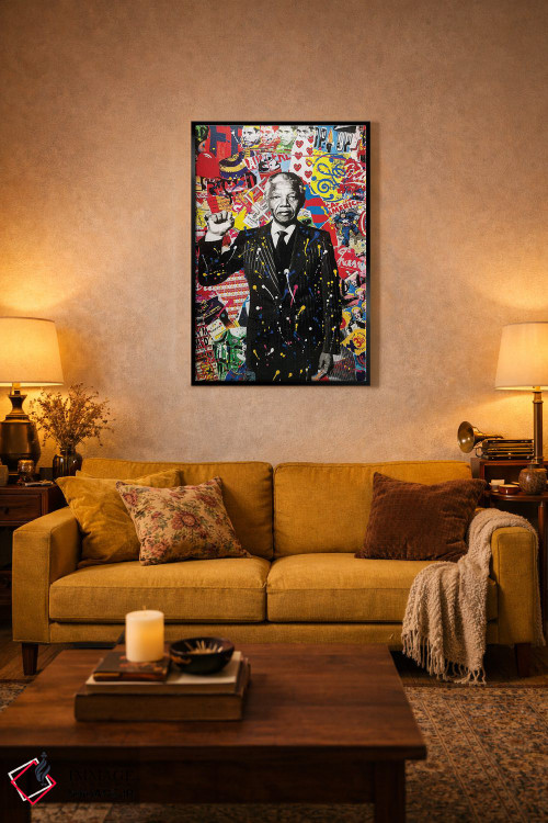 تابلو دکوراتیو نلسون اثر آر.اس. آرتیست - D3B