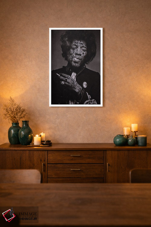 تابلو دکوراتیو جیمی اثر آر.اس. آرتیست - D1W