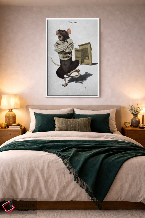 تابلو دکوراتیو مستراح اثر راب اسنو - D2W