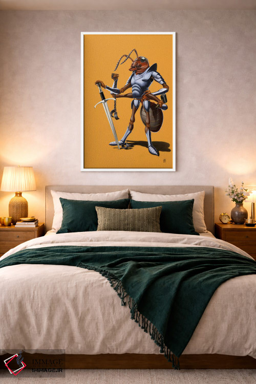 تابلو دکوراتیو سربازی ادامه دارد II اثر راب اسنو - D2W