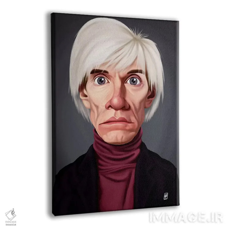 تابلو دکوراتیو اندی وارهول اثر راب اسنو - نمای پرسپکتیو محصول