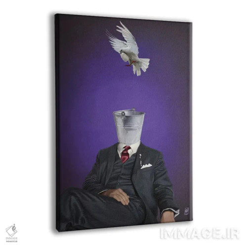 تابلو دکوراتیو دستگیری اثر راب اسنو - نمای پرسپکتیو محصول