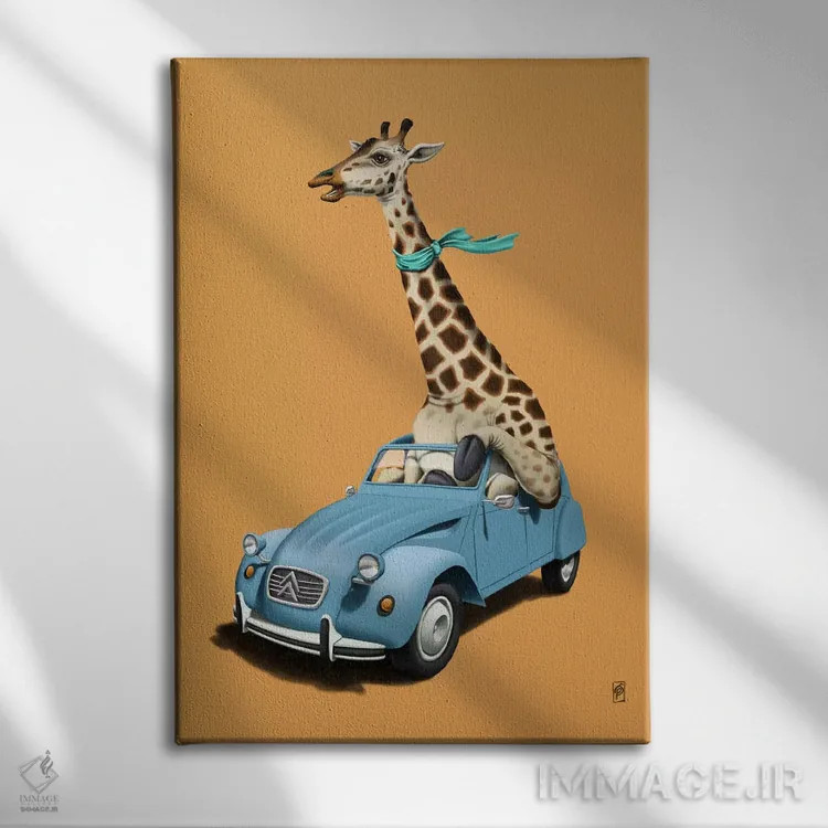 تابلو دکوراتیو در اوج بودن! III اثر راب اسنو - نمای روبهرو روی دیوار