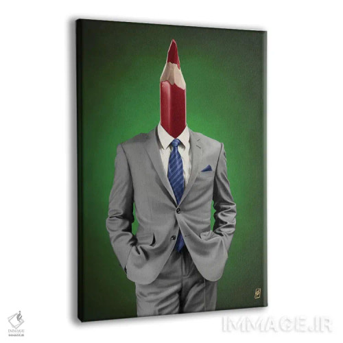 تابلو دکوراتیو گردن اثر راب اسنو - نمای پرسپکتیو محصول