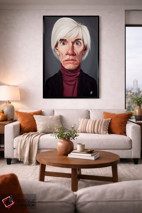 تابلو دکوراتیو اندی وارهول اثر راب اسنو - D1B