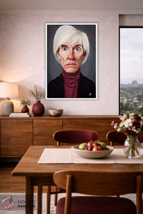 تابلو دکوراتیو اندی وارهول اثر راب اسنو - D3W