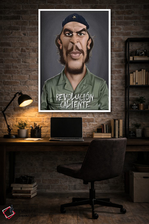 تابلو دکوراتیو چه گوارا اثر راب اسنو - D4W