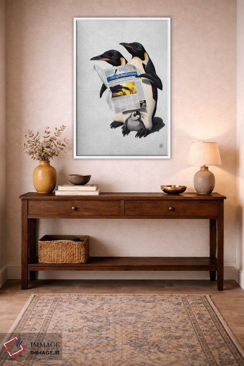 تابلو دکوراتیو همه جا خوانده شده II اثر راب اسنو - D2W