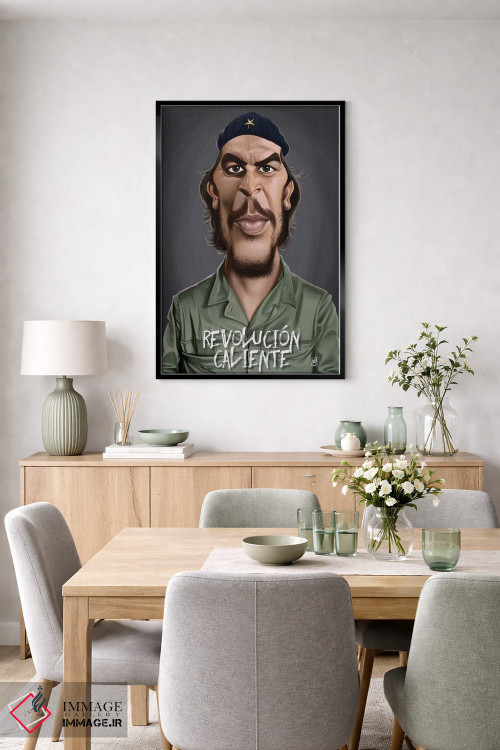 تابلو دکوراتیو چه گوارا اثر راب اسنو - D6B