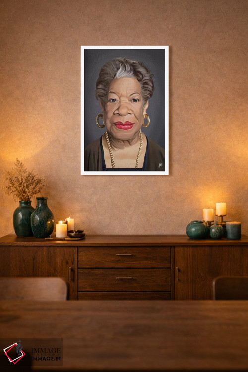 تابلو دکوراتیو مایا آنجلو اثر راب اسنو - D1W