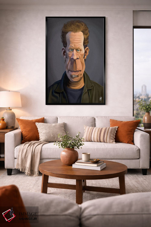 تابلو دکوراتیو تام ویتس اثر راب اسنو - D1B