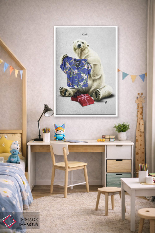 تابلو دکوراتیو باحال I اثر راب اسنو - D1W