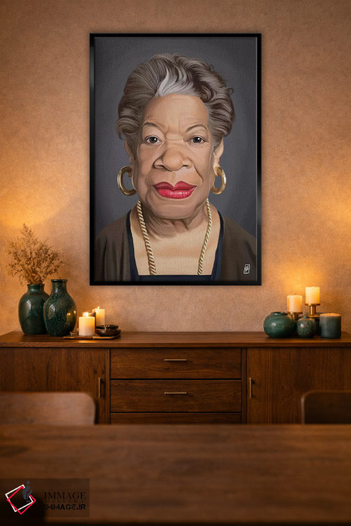 تابلو دکوراتیو مایا آنجلو اثر راب اسنو - D2B