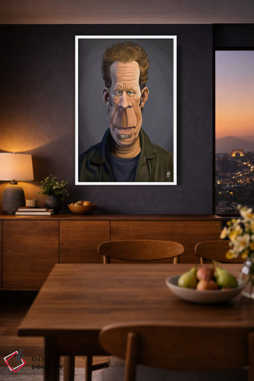 تابلو دکوراتیو تام ویتس اثر راب اسنو - D2W