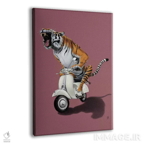 تابلو دکوراتیو غرش! III اثر راب اسنو - نمای پرسپکتیو محصول