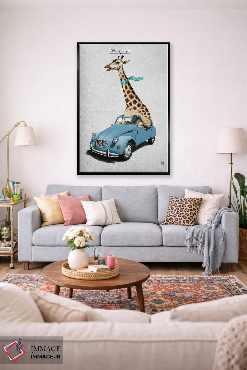 تابلو دکوراتیو در اوج بودن! I اثر راب اسنو - D1B