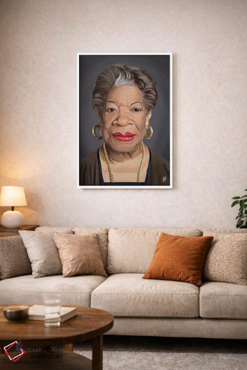 تابلو دکوراتیو مایا آنجلو اثر راب اسنو - D3W