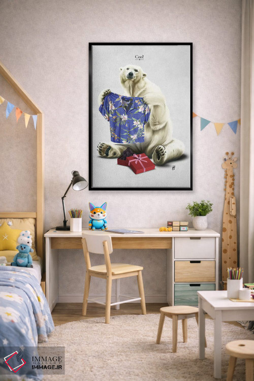 تابلو دکوراتیو باحال I اثر راب اسنو - D2B