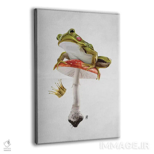 تابلو دکوراتیو بوسه اثر راب اسنو - نمای پرسپکتیو محصول