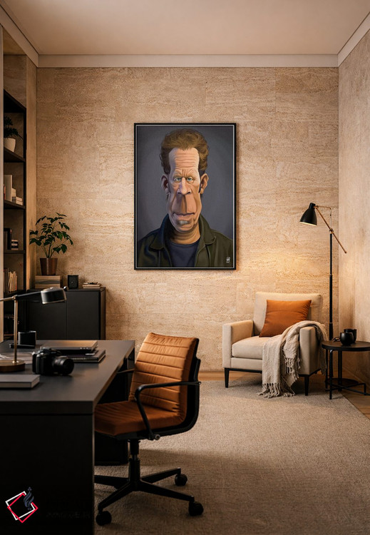 تابلو دکوراتیو تام ویتس اثر راب اسنو - D4B