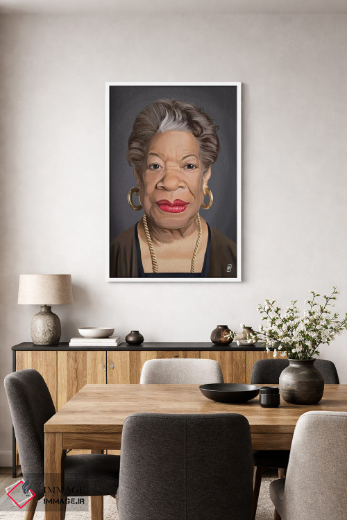 تابلو دکوراتیو مایا آنجلو اثر راب اسنو - D4W