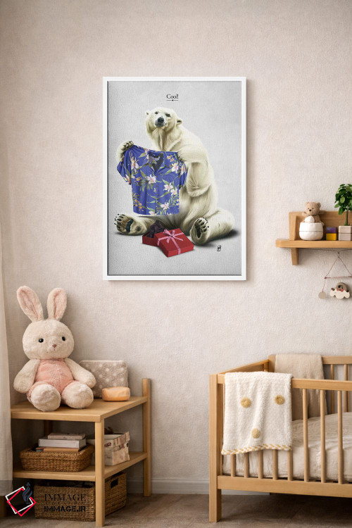 تابلو دکوراتیو باحال I اثر راب اسنو - D3W