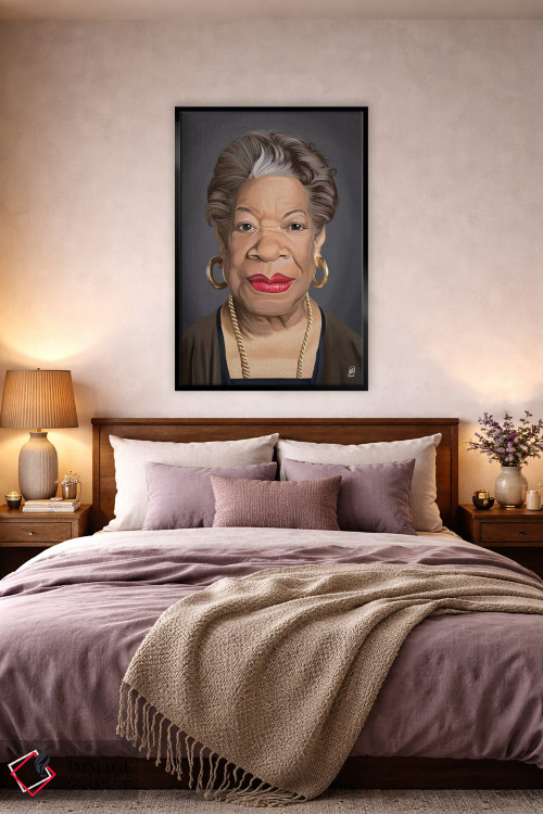 تابلو دکوراتیو مایا آنجلو اثر راب اسنو - D5B