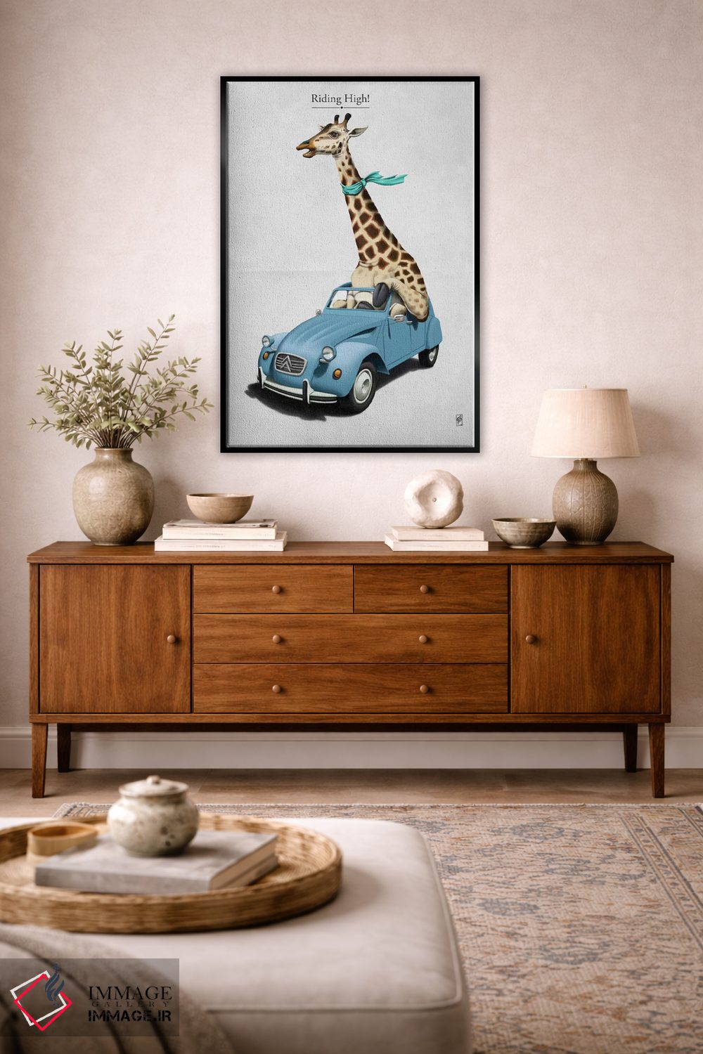 تابلو دکوراتیو در اوج بودن! I اثر راب اسنو - D3B