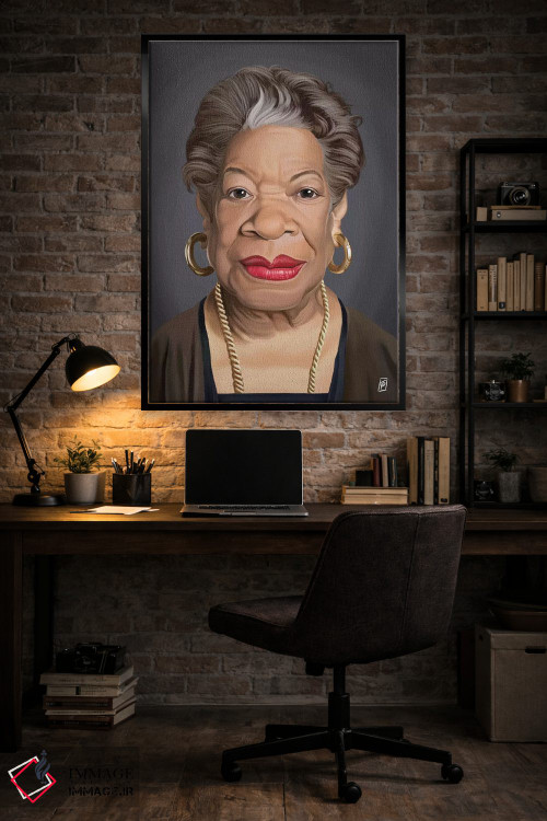 تابلو دکوراتیو مایا آنجلو اثر راب اسنو - D6B