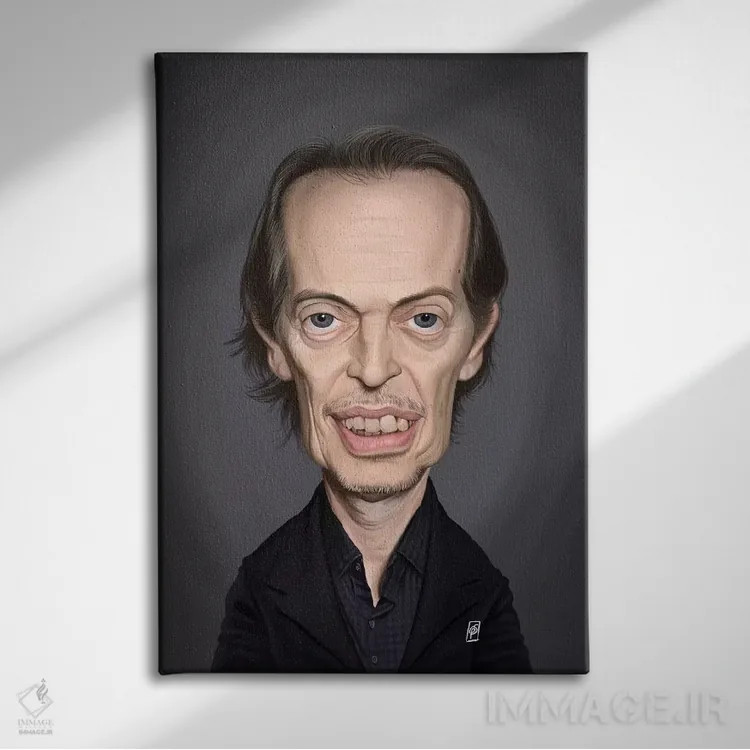 تابلو دکوراتیو استیو بوشمی اثر راب اسنو - نمای روبهرو روی دیوار