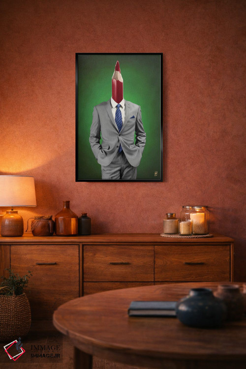 تابلو دکوراتیو گردن اثر راب اسنو - D6B