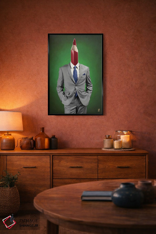 تابلو دکوراتیو گردن اثر راب اسنو - D6B