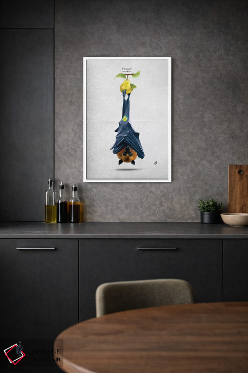 تابلو دکوراتیو گلابی شده I اثر راب اسنو - D1W