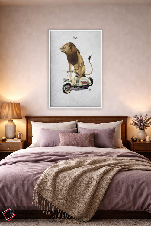 تابلو دکوراتیو بره I اثر راب اسنو - D3W