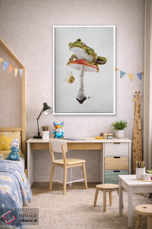 تابلو دکوراتیو بوسه اثر راب اسنو - D2W