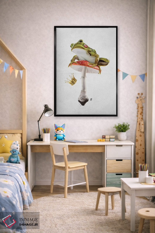 تابلو دکوراتیو بوسه اثر راب اسنو - D3B