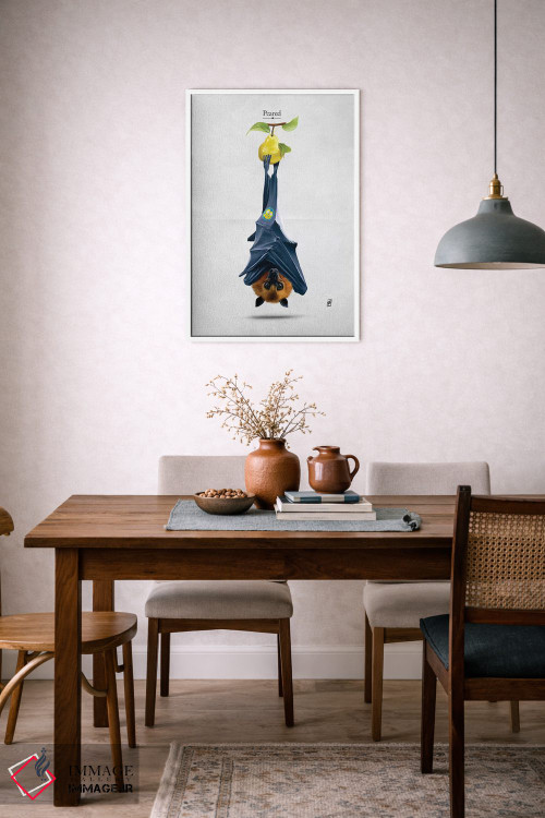 تابلو دکوراتیو گلابی شده I اثر راب اسنو - D6W