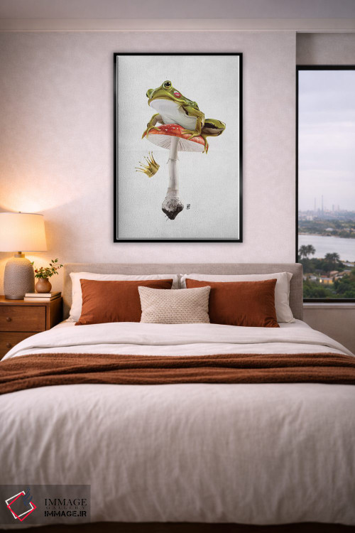 تابلو دکوراتیو بوسه اثر راب اسنو - D5B