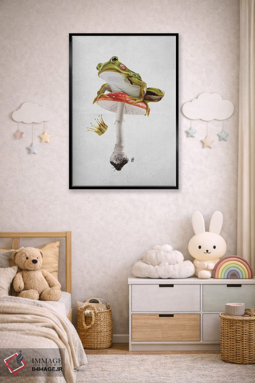 تابلو دکوراتیو بوسه اثر راب اسنو - D6B