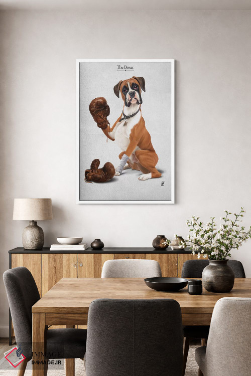 تابلو دکوراتیو بوکسور I اثر راب اسنو - D2W