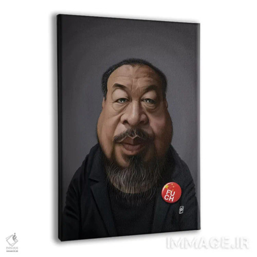 تابلو دکوراتیو آی وی وی اثر راب اسنو - نمای پرسپکتیو محصول