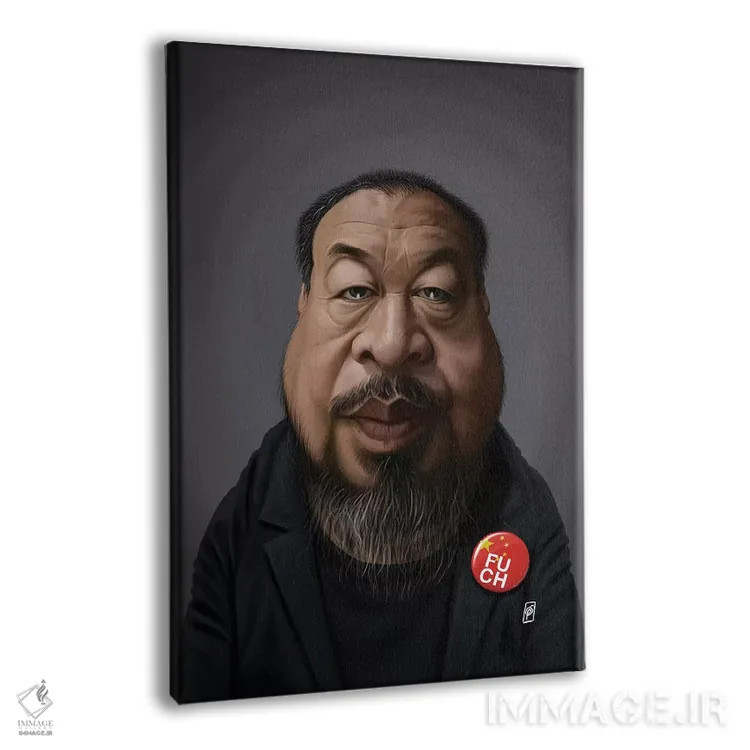 تابلو دکوراتیو آی وی وی اثر راب اسنو - نمای پرسپکتیو محصول