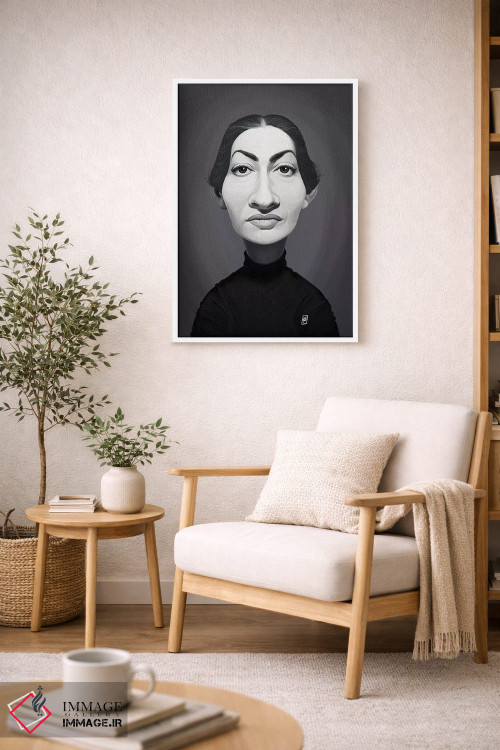 تابلو دکوراتیو ماریا کالاس اثر راب اسنو - D5W