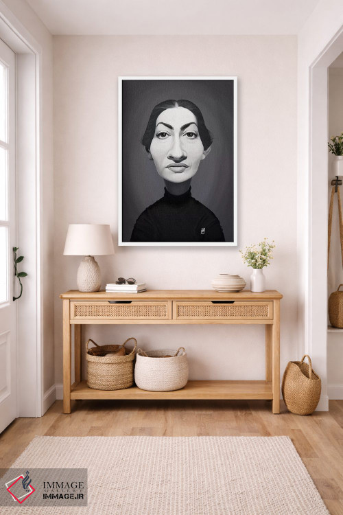 تابلو دکوراتیو ماریا کالاس اثر راب اسنو - D4W