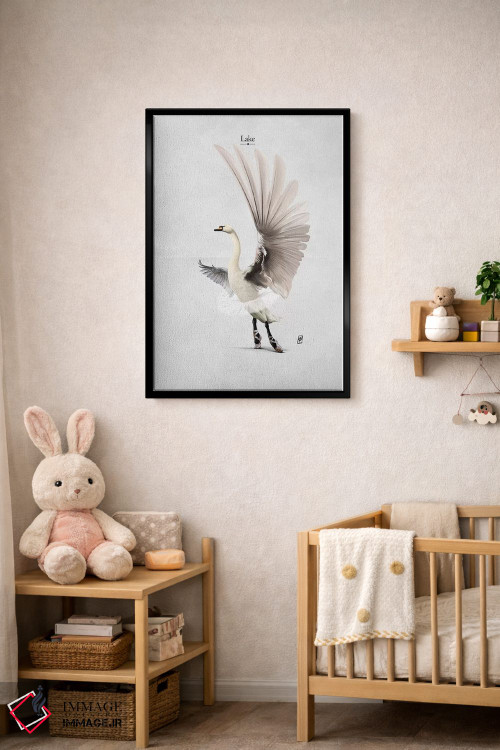 تابلو دکوراتیو دریاچه I اثر راب اسنو - D4B